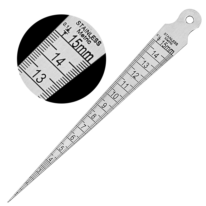 Toolstar Wedge Taper Ruler Sta - Seam Gauge Metal incelemesi ve fiyatı
