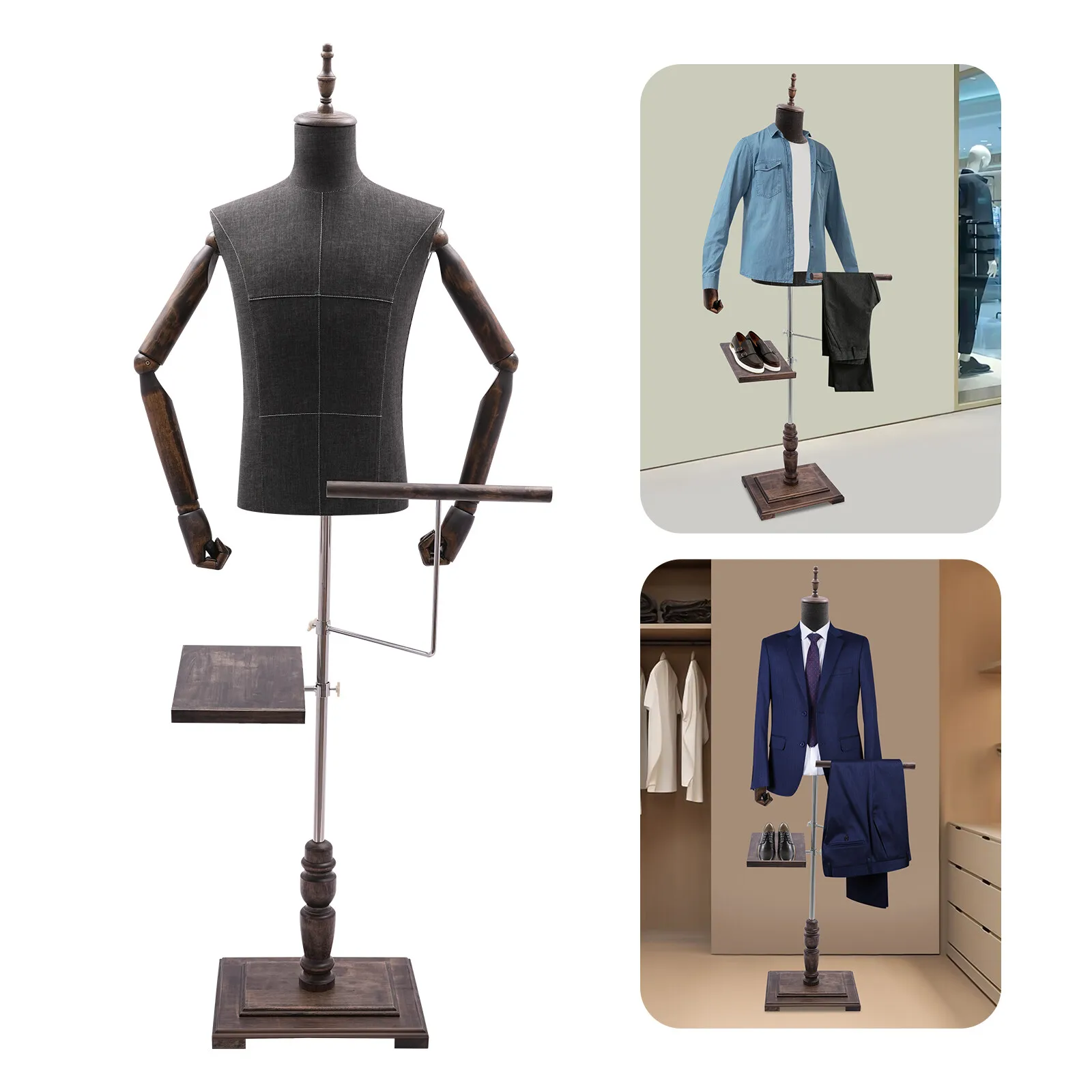 Male Mannequin with Arms, Pant - Dress Form Mannequin incelemesi ve fiyatı