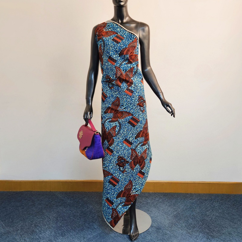 6Yards Long Cotton African Sty - Sewing Batik incelemesi ve fiyatı