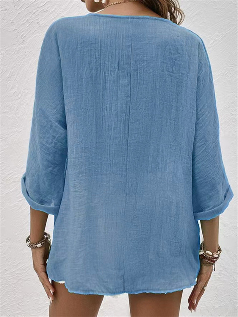 Elegant Buttons Solid Blouse S - Sewing V incelemesi ve fiyatı