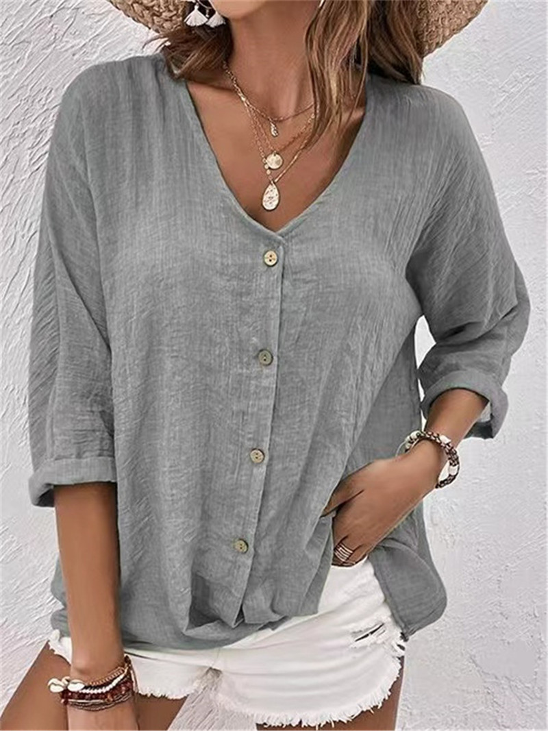 Elegant Buttons Solid Blouse S - Sewing V incelemesi ve fiyatı
