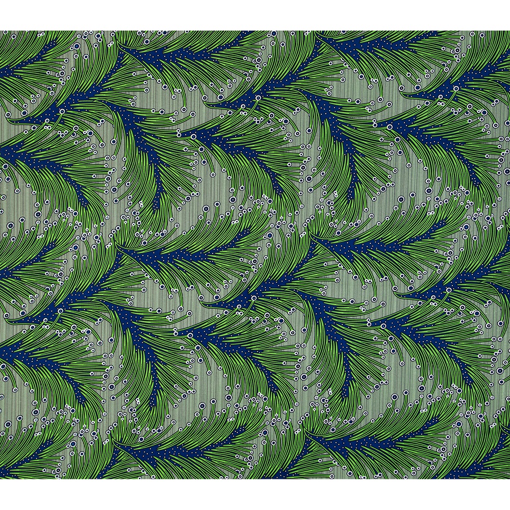 African Print Wax Fabric Green - Sewing Batik incelemesi ve fiyatı