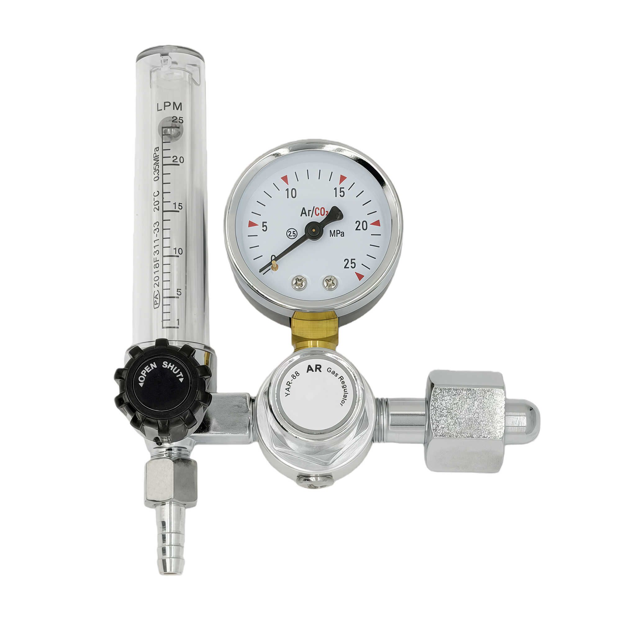 NEW Argon Regulator 0-25Mpa Ar - Seam Gauge Metal incelemesi ve fiyatı