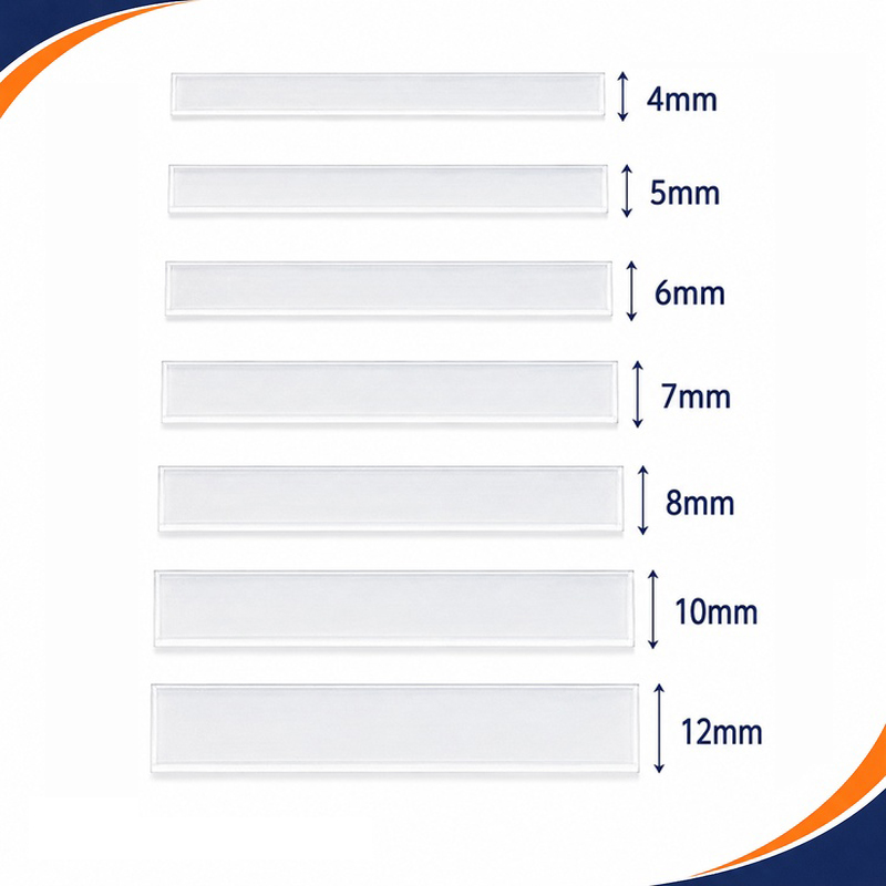 20Meters 4-12mm Clear PP Plast - Textile Sewing Support incelemesi ve fiyatı