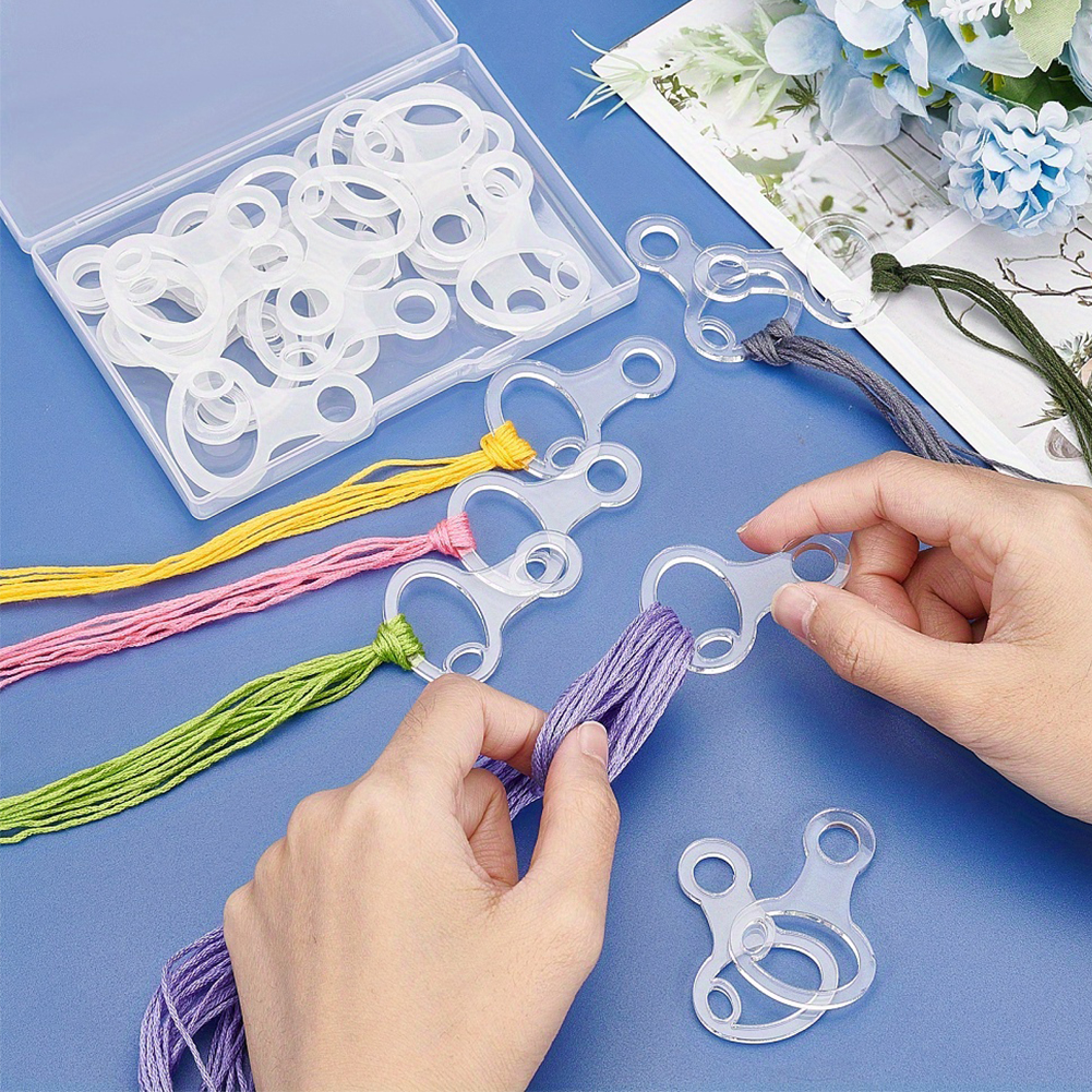 40Pcs Acrylic DIY Craft Embroi - Embroidery Floss Thread incelemesi ve fiyatı