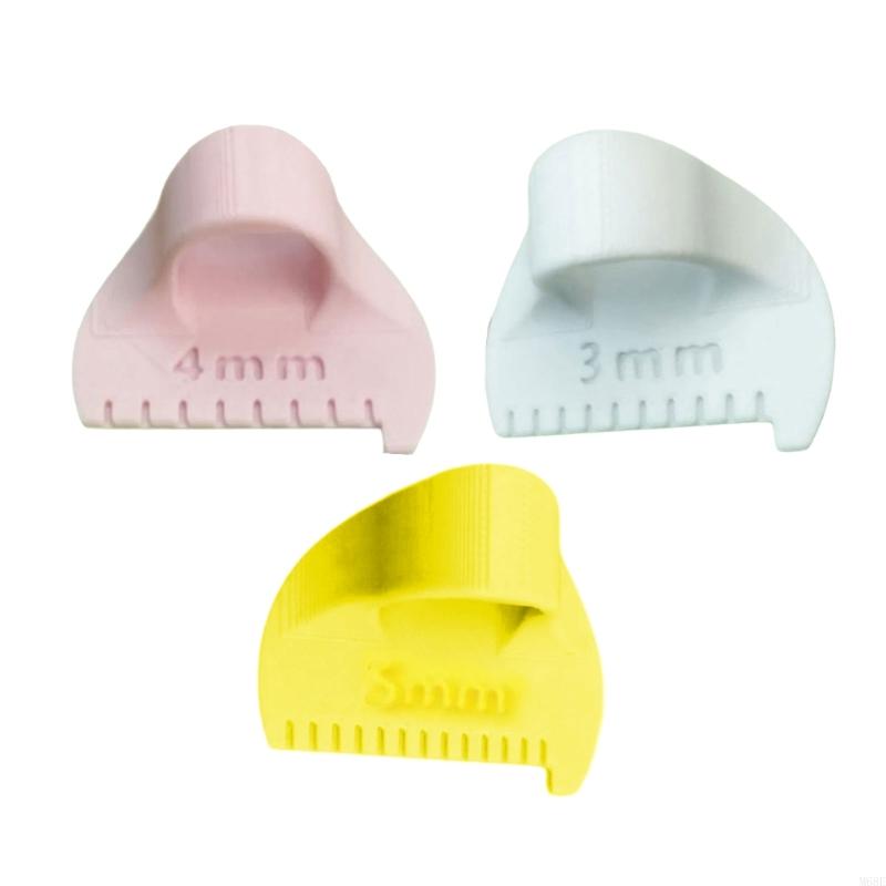 3Pcs Finger Quilting Ruler Pat - Quilting Ruler Square incelemesi ve fiyatı
