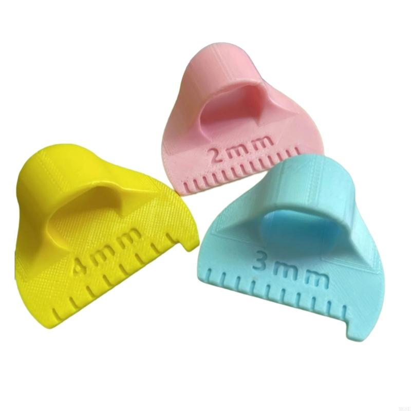 3Pcs Finger Quilting Ruler Pat - Quilting Ruler Square incelemesi ve fiyatı