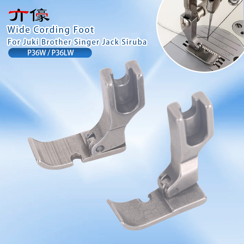 P36W P36LW Wide Cording Foot Z - Zipper Foot Presser incelemesi ve fiyatı