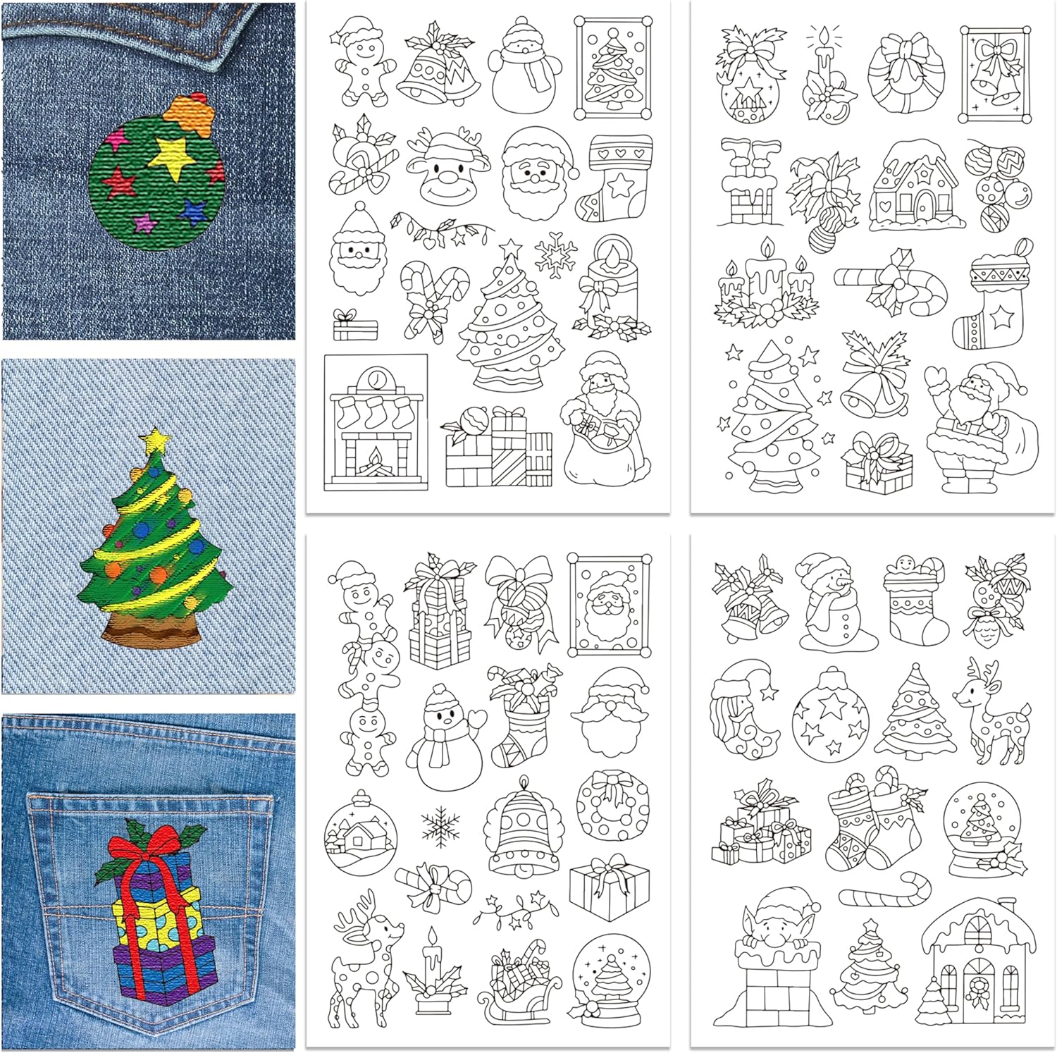 Christmas Handmade Embroidery  - Textile Sewing Patterns incelemesi ve fiyatı