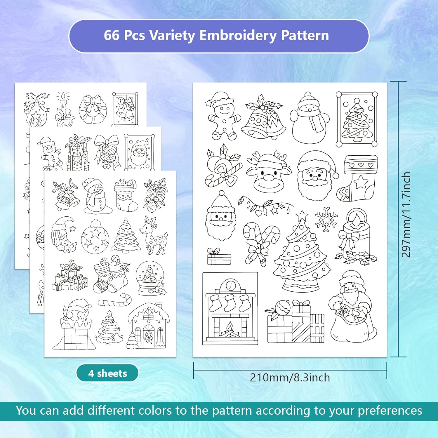 Christmas Handmade Embroidery  - Textile Sewing Patterns incelemesi ve fiyatı