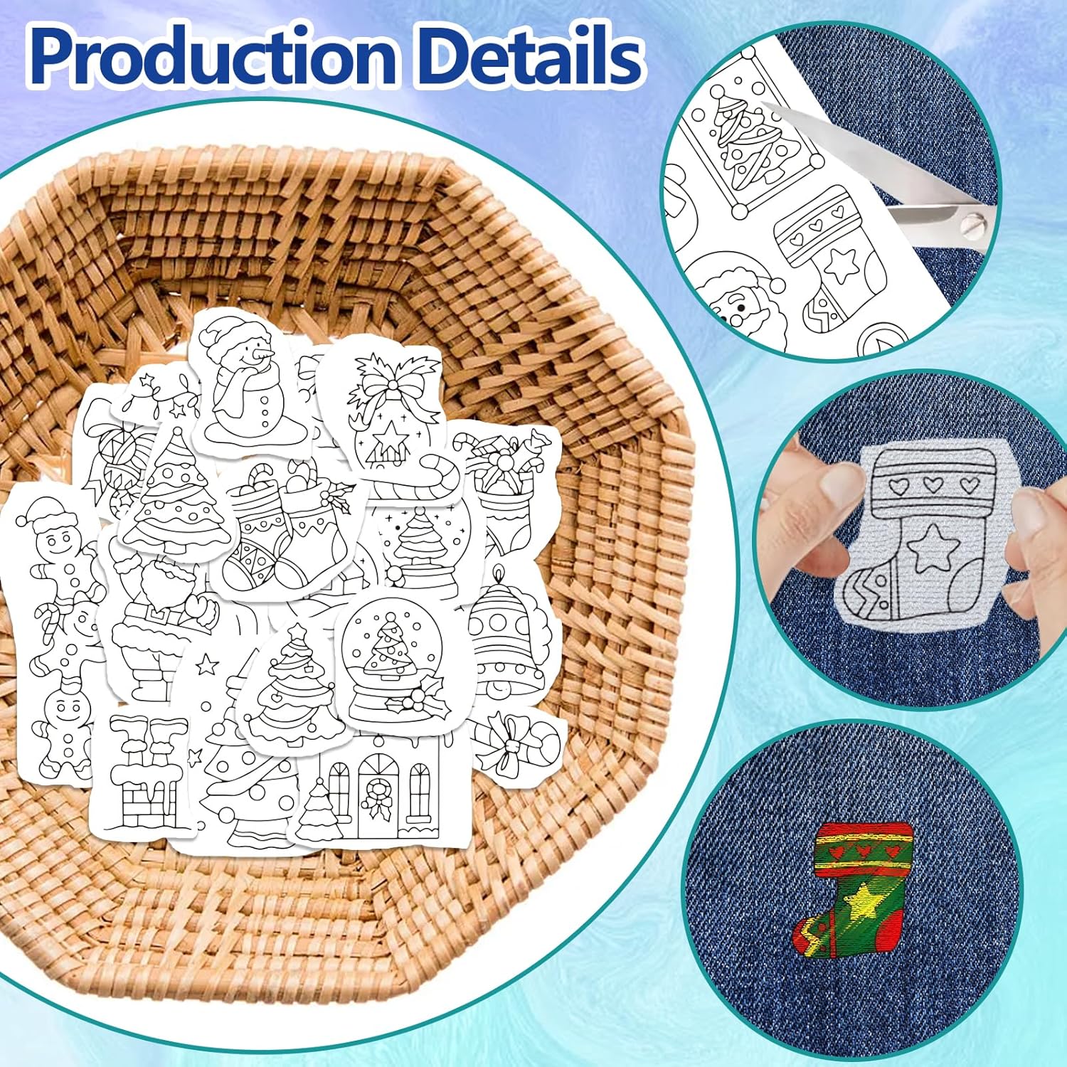 Christmas Handmade Embroidery  - Textile Sewing Patterns incelemesi ve fiyatı
