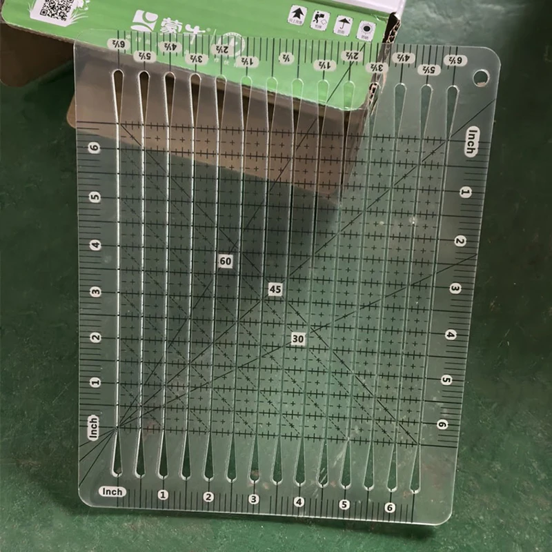 5 In 1 Quilt Cutting Ruler Acr - Quilting Ruler Square incelemesi ve fiyatı