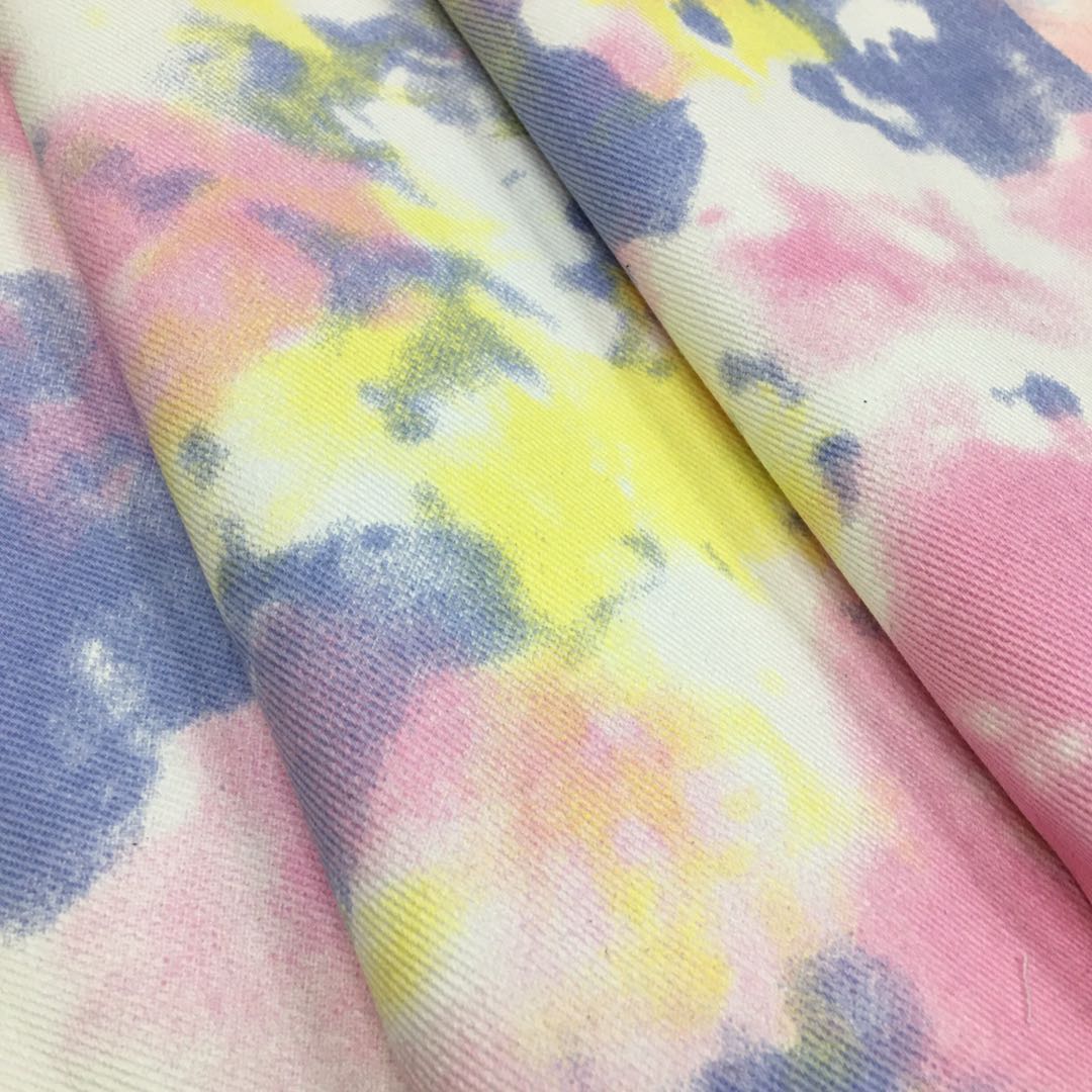 Color Tie Dye Washed Denim Fab - Sewing Tie Dye incelemesi ve fiyatı