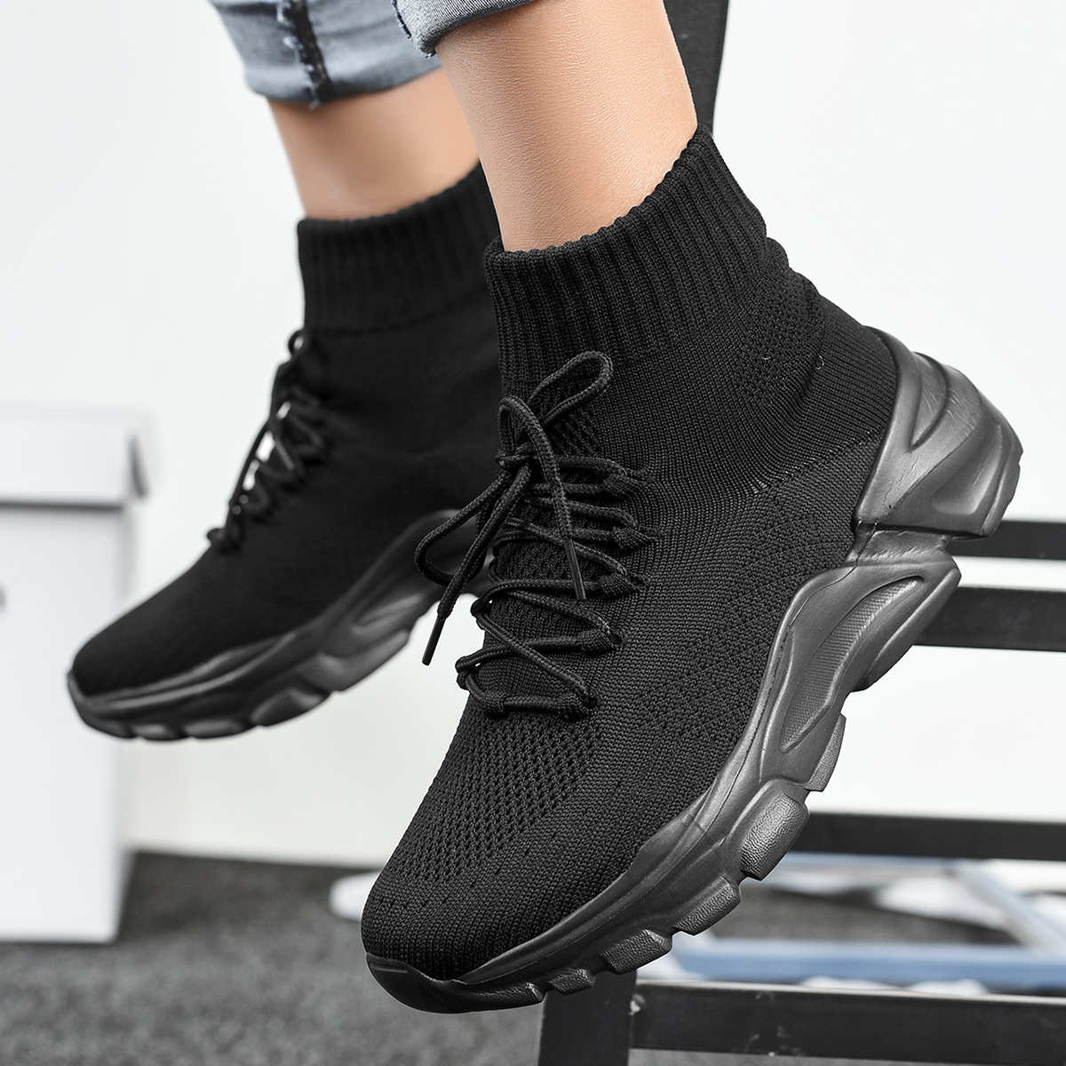 Laced Key Height Women's Boot  - Sewing Knit incelemesi ve fiyatı