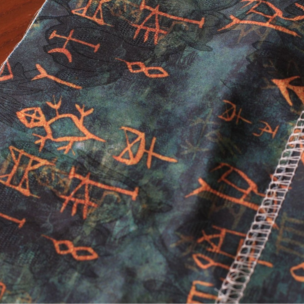 Oracle Bone Script Jacquard Re - Sewing Tie Dye incelemesi ve fiyatı