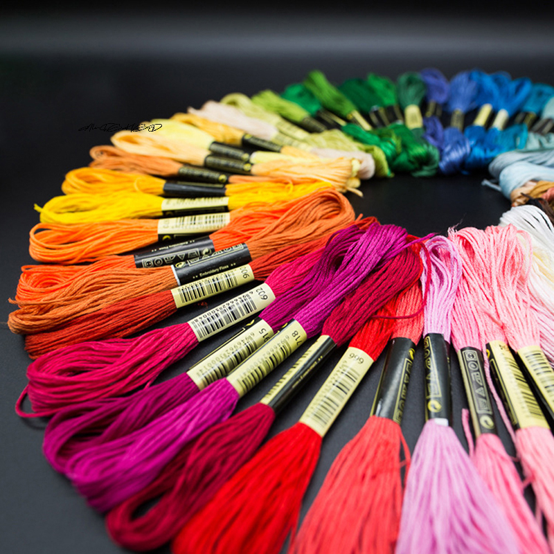 24/100/50 Multicolor Cross Sti - Embroidery Floss Thread incelemesi ve fiyatı