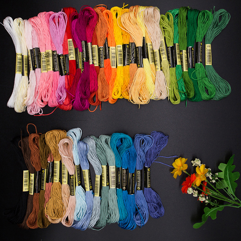 24/100/50 Multicolor Cross Sti - Embroidery Floss Thread incelemesi ve fiyatı