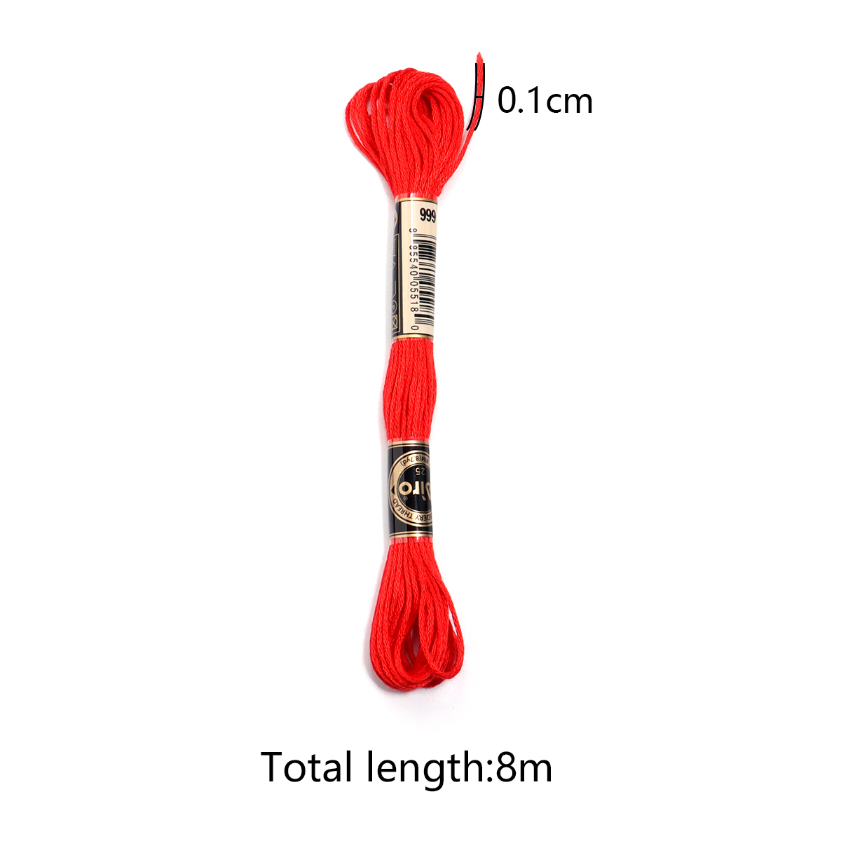 6Pcs/Lot Multicolor Polyester  - Embroidery Floss Thread incelemesi ve fiyatı