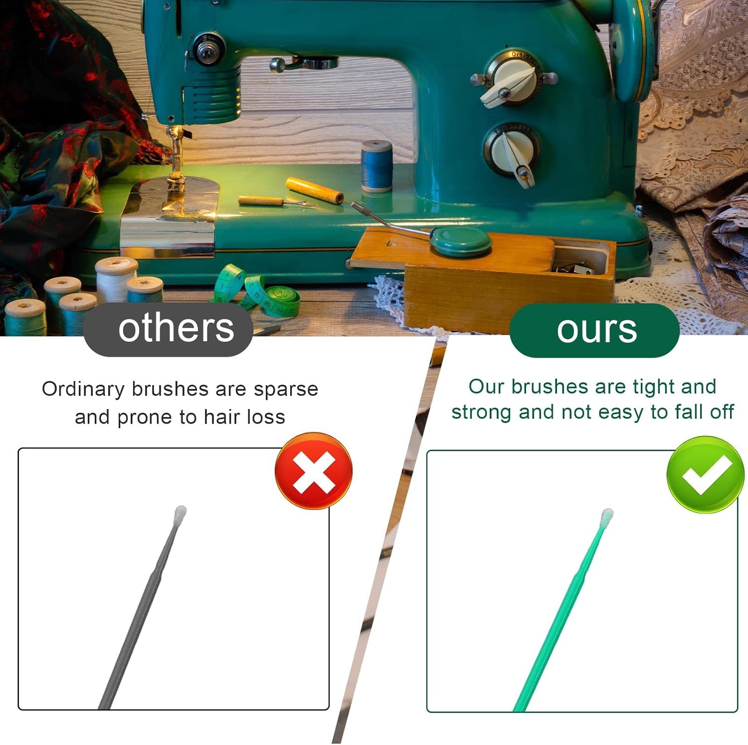 200 Pcs Sewing Machine Cleanin - Sewing Production incelemesi ve fiyatı