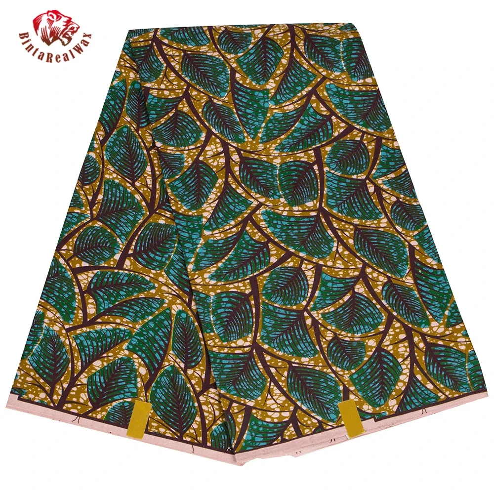 Ankara African Print Leaf Patt - Sewing Batik incelemesi ve fiyatı