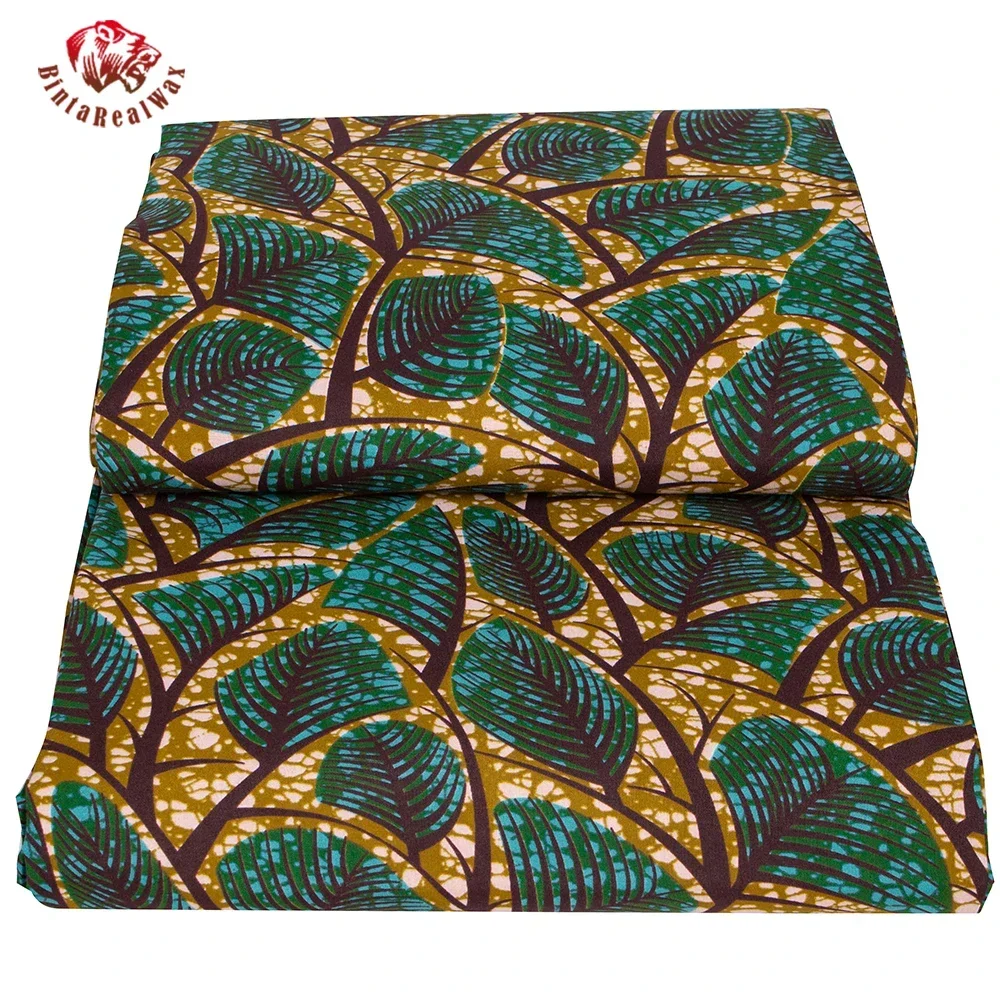 Ankara African Print Leaf Patt - Sewing Batik incelemesi ve fiyatı