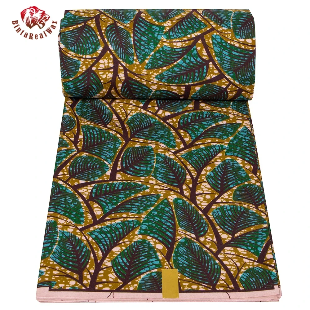 Ankara African Print Leaf Patt - Sewing Batik incelemesi ve fiyatı