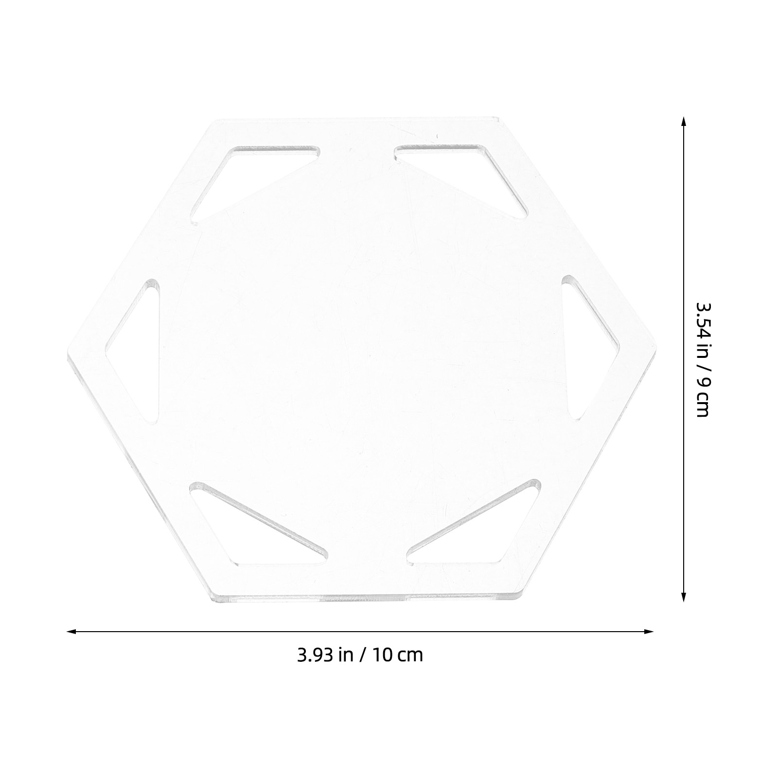 5Pcs Quilting Templates Hexago - Sewing Production incelemesi ve fiyatı