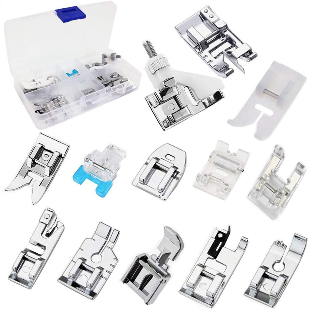 13 PCS/Box Presser Foot Set Ro - Zipper Foot Presser incelemesi ve fiyatı