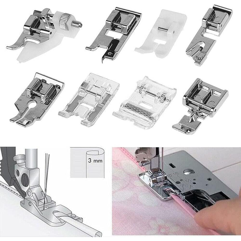 13 PCS/Box Presser Foot Set Ro - Zipper Foot Presser incelemesi ve fiyatı