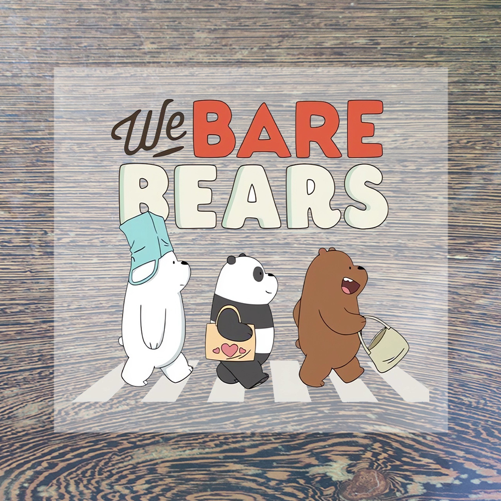 We Bare Bears Iron on Patches  - Iron On Patch incelemesi ve fiyatı