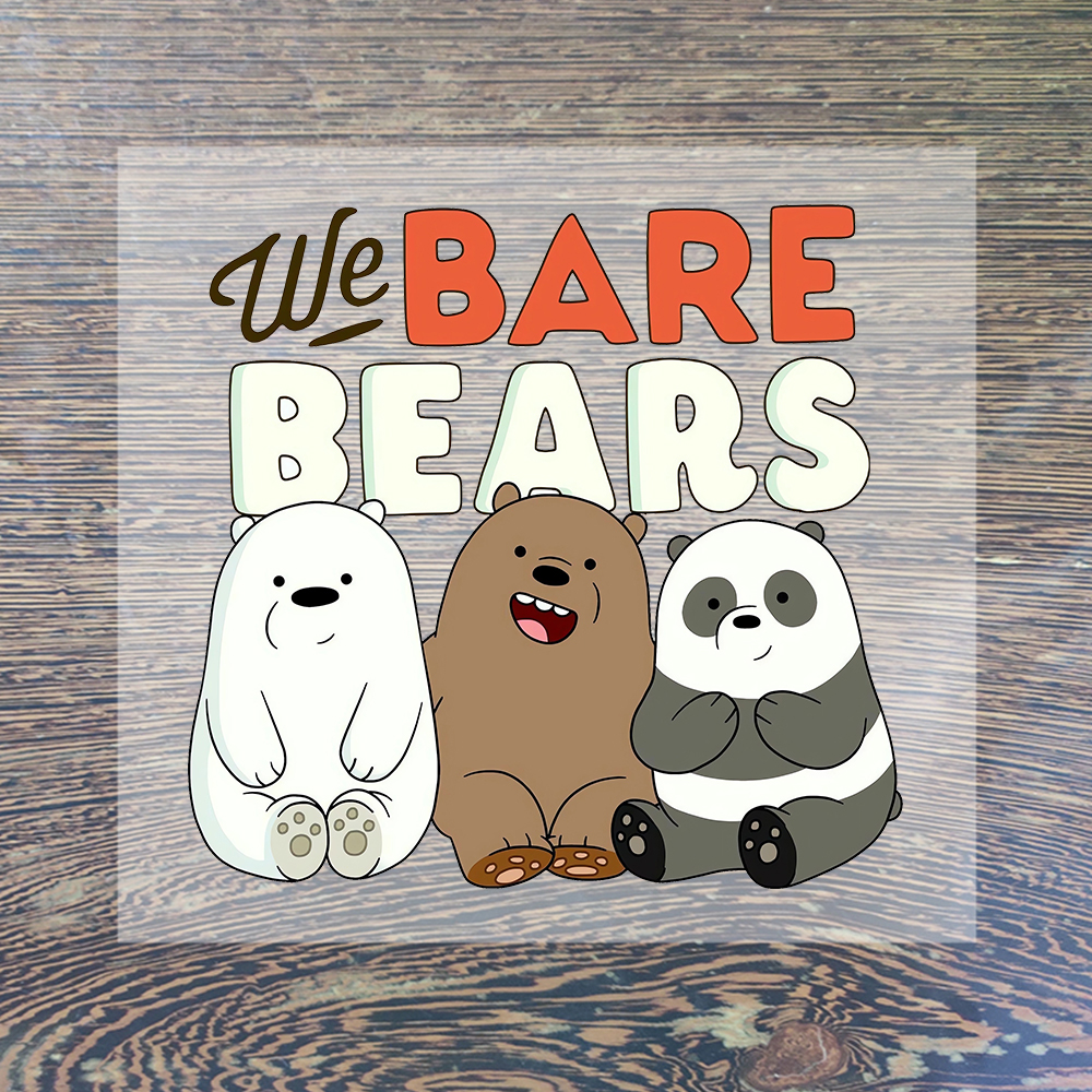 We Bare Bears Iron on Patches  - Iron On Patch incelemesi ve fiyatı