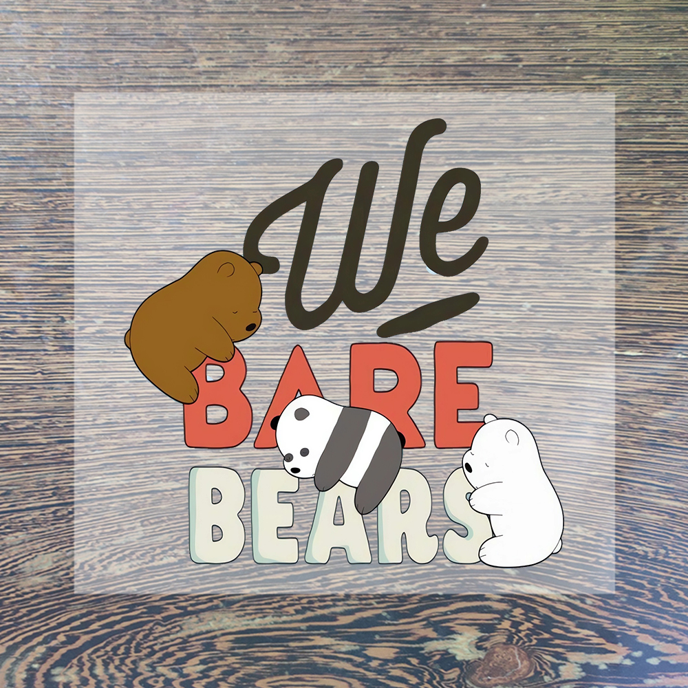We Bare Bears Iron on Patches  - Iron On Patch incelemesi ve fiyatı
