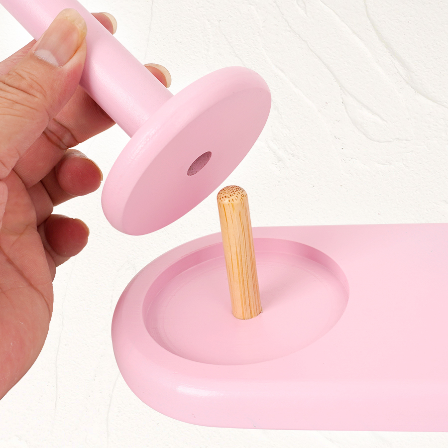 1pc Double-axis wooden yarn ho - Sewing Production incelemesi ve fiyatı