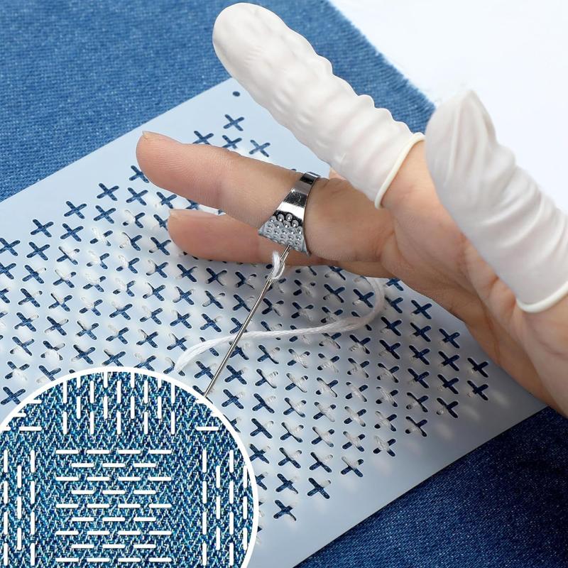 8/9/24/32Pcs Sashiko Embroider - Textile Sewing Patterns incelemesi ve fiyatı
