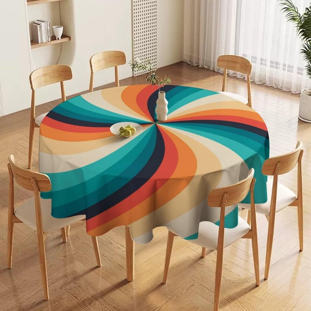 Vintage Groovy Swirl Round Tab - Century Textile & Sewing Supply Online Shopping incelemesi ve fiyatı