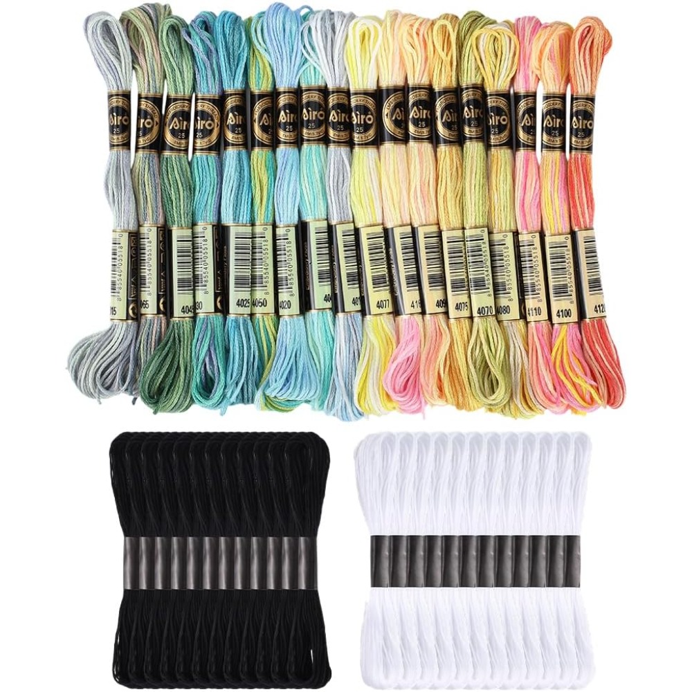 42 Skeins Polyester Embroidery - Embroidery Floss Thread incelemesi ve fiyatı