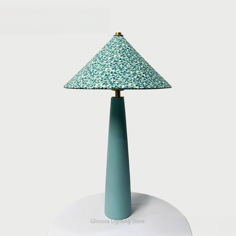 Teal Umbrella Shape Table Lamp - Century Textile & Sewing Supply Online Shopping incelemesi ve fiyatı