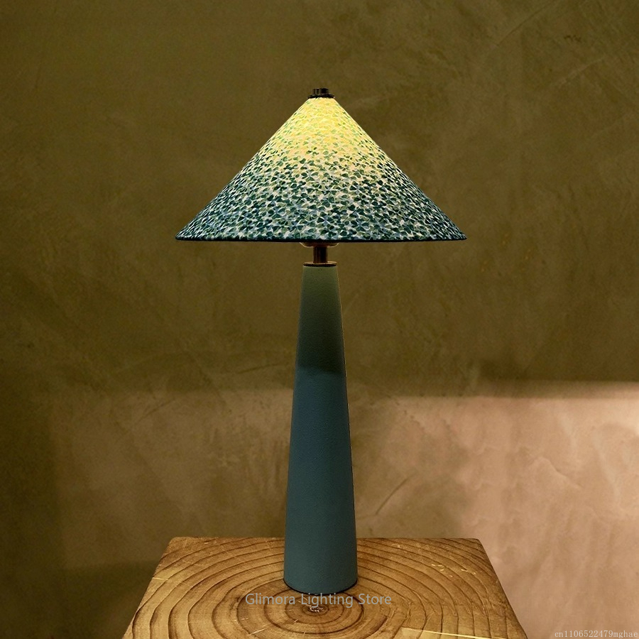 Teal Umbrella Shape Table Lamp - Century Textile & Sewing Supply Online Shopping incelemesi ve fiyatı