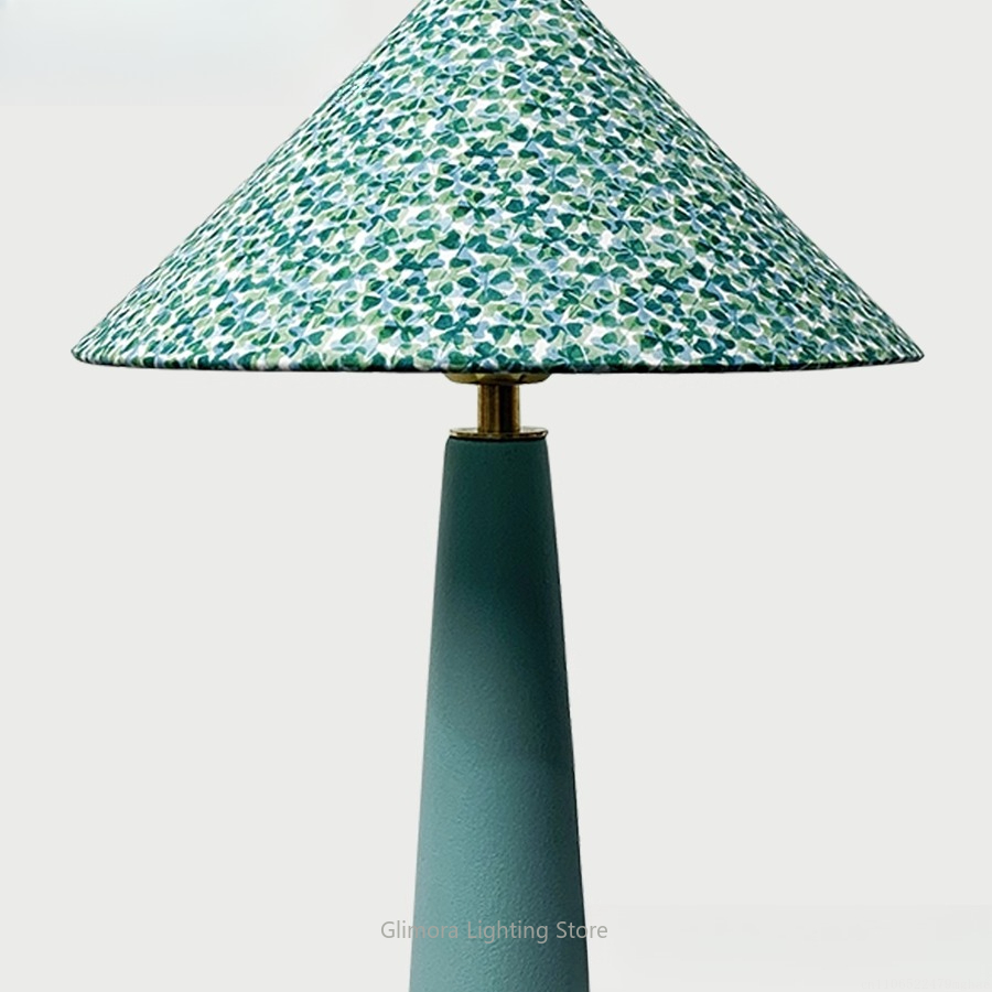 Teal Umbrella Shape Table Lamp - Century Textile & Sewing Supply Online Shopping incelemesi ve fiyatı