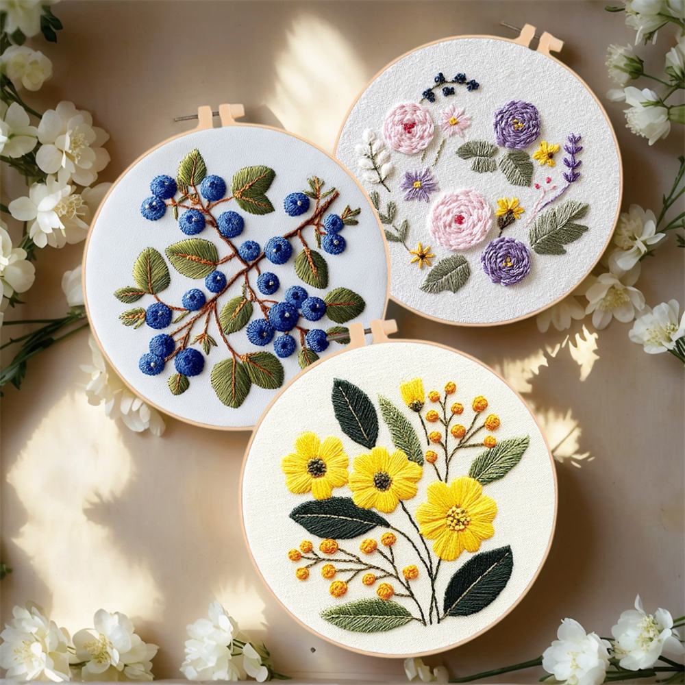 MomoArt DIY Embroidery Kit Flo - Textile Sewing Patterns incelemesi ve fiyatı