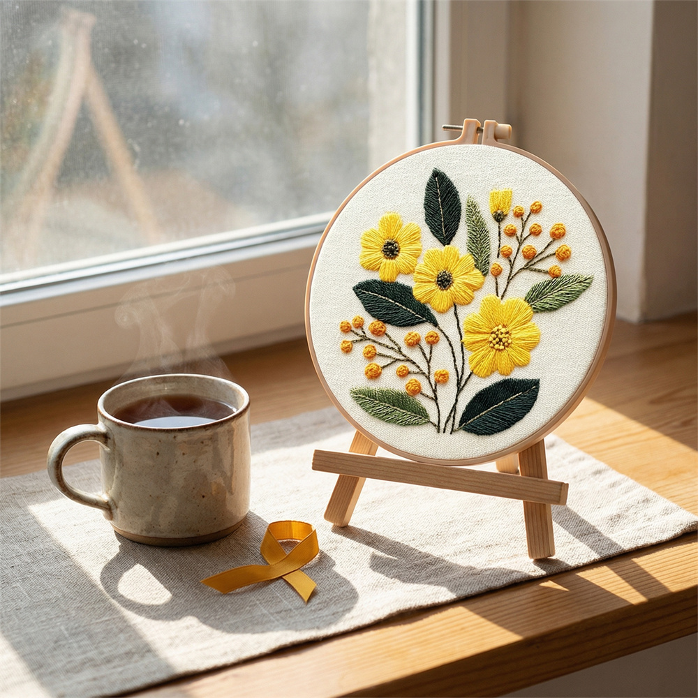 MomoArt DIY Embroidery Kit Flo - Textile Sewing Patterns incelemesi ve fiyatı