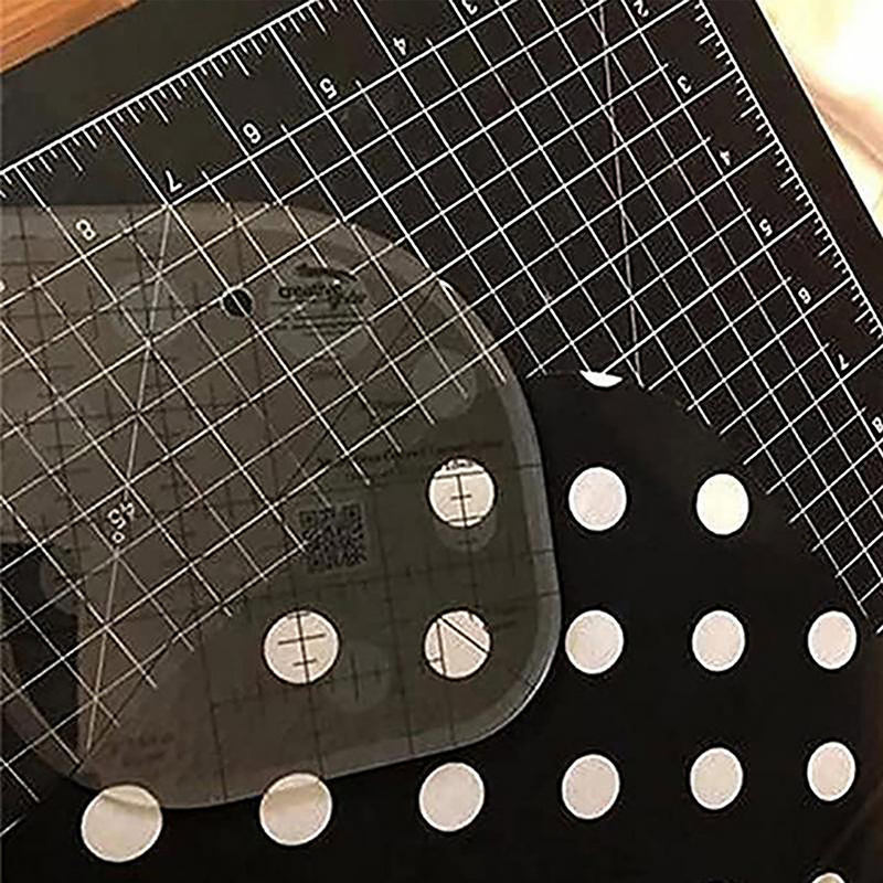 Curved Corner Cutter Quilt Rul - Quilting Ruler Square incelemesi ve fiyatı