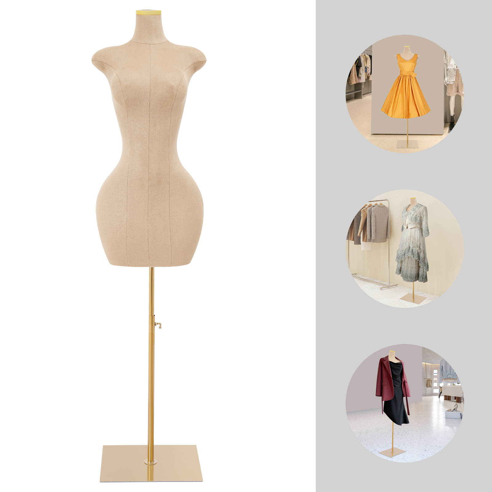 Female Mannequin Model with St - Dress Form Mannequin incelemesi ve fiyatı