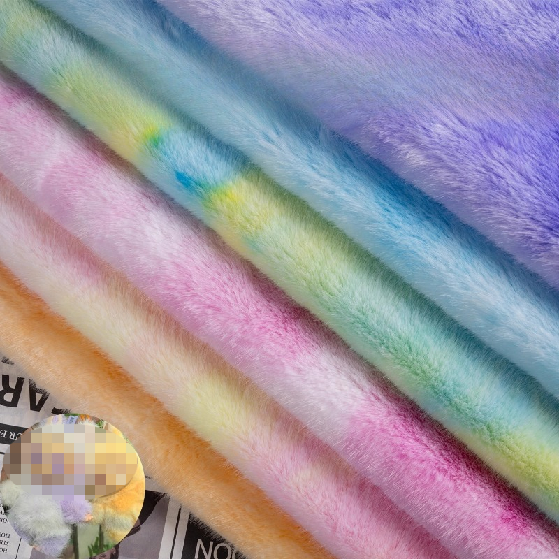 50x160cm Tie Dye Faux Rabbit P - Sewing Tie Dye incelemesi ve fiyatı
