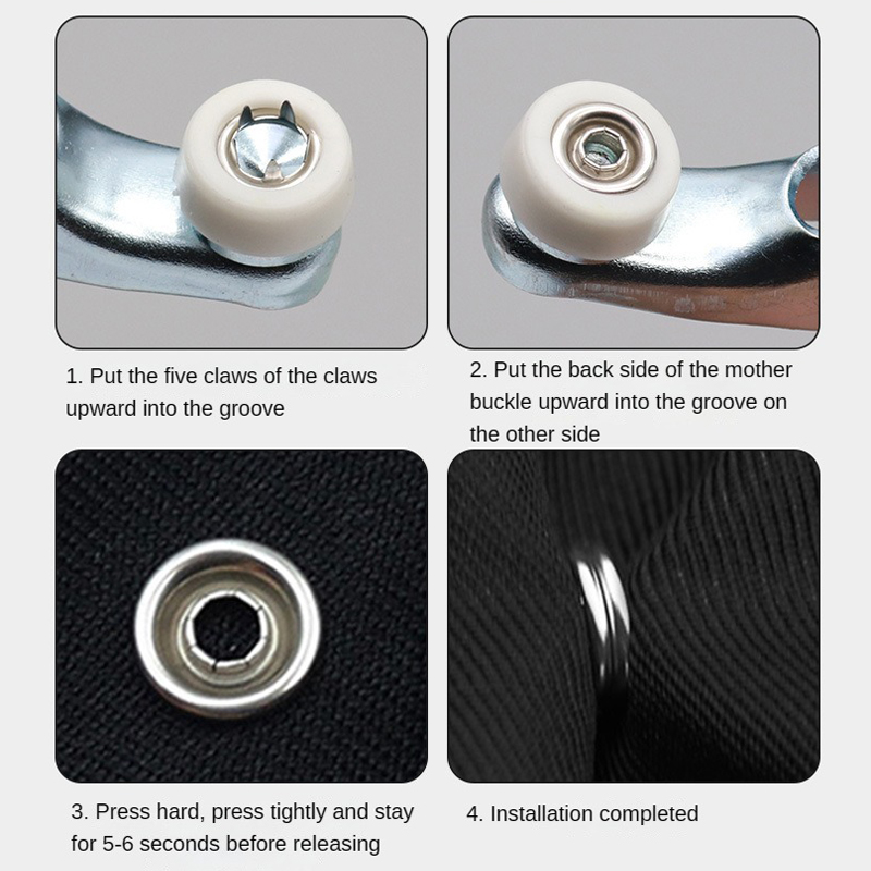 100pc Five-prong ButtonInstall - Snap Button Plier incelemesi ve fiyatı